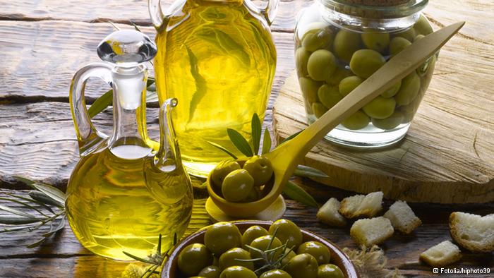 Most olive oil in Germany comes from Italy